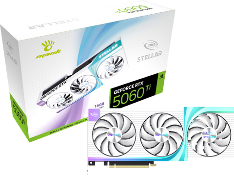 Manli Stellar GeForce RTX 5060 Ti OC 16GB GDDR7
